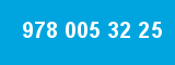 978 005 32 25